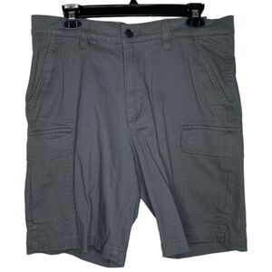 Croft & Barrow Classic Cargo Shorts (Size:36, Color:Gray)